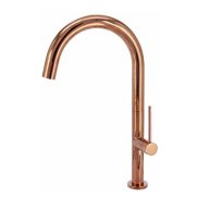   COPEN Salt hattyúnyakú konyhai csaptelep, 410x210 mm, rose gold