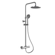   COPEN NOOK termosztátos zuhanyrendszer kádtöltővel, króm, Ø250 mm