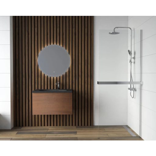 COPEN NOOK termosztátos zuhanyrendszer kádtöltővel, króm, Ø250 mm