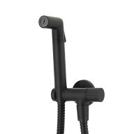   COPEN 135 x 62 x 22 mm bidé zuhany szett tartóval – Matt fekete