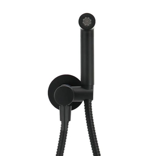 COPEN 135 x 62 x 38 mm beépíthető bidé zuhanycsaptelep szett – Matt fekete