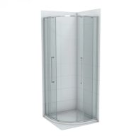   COPEN DEVON200 80x80 cm íves zuhanykabin – Vékony keret, 200 cm magasság, 6 mm üveg