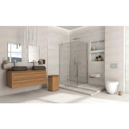 COPEN FONTA fix oldalfal 90x195 cm, króm