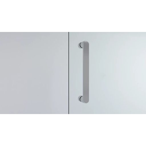 Copen Atlas szögletes zuhanykabin – Króm profil, 80x80x195 cm, 6 mm víztiszta üveg