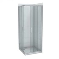   COPEN ATLAS PRO 90x90 cm szögletes zuhanykabin – Króm profil, 6 mm edzett biztonsági üveg