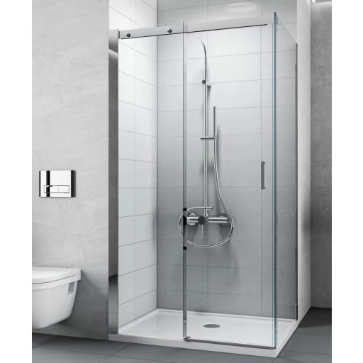 COPEN Titan Tolóajtós Zuhanyajtó 1000x1950 mm Króm