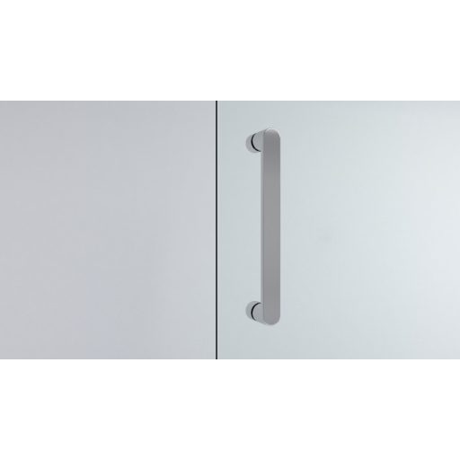 COPEN Titan Tolóajtós Zuhanyajtó 1200x1950 mm Króm, Tükörüveggel