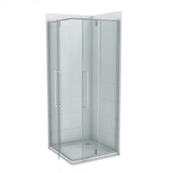   COPEN ABSOLUT 80x80 cm szögletes zuhanykabin – Pivot ajtó, 200 cm magasság, 6 mm edzett üveg