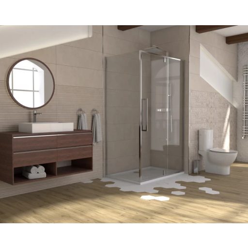 COPEN Absolut Pivot Zuhanyajtó 800x2000 mm Króm