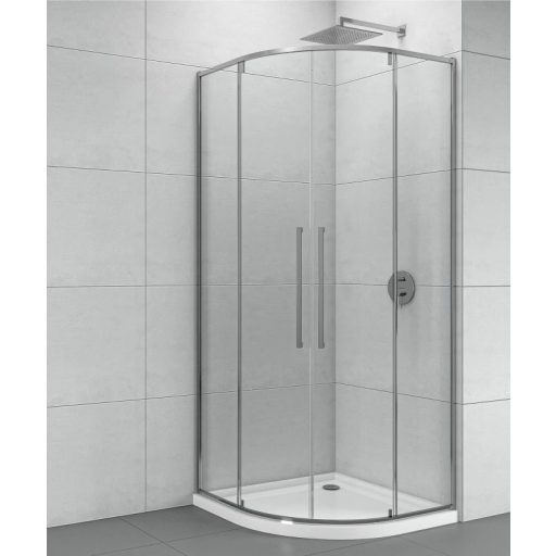 COPEN ABSOLUT 90x90 cm íves zuhanykabin – Pivot ajtó, 200 cm magasság, 6 mm edzett üveg