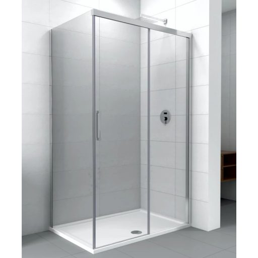  COPEN Alpha Soft Close Tolóajtós Zuhanyajtó 1200x2000 mm Króm