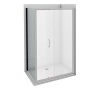 COPEN ATLAS BLACK fix oldalfal 90x195 cm, fekete