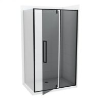   Pivot nyílóajtó COPEN ABSOLUT BLACK 900x2000 mm fekete sötétített üveg, 6 mm