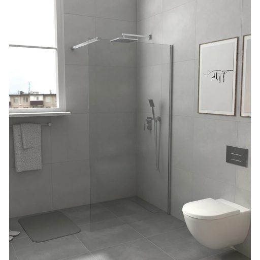 COPEN MONTE Walk-in zuhanyfal 1100x2000 mm, króm