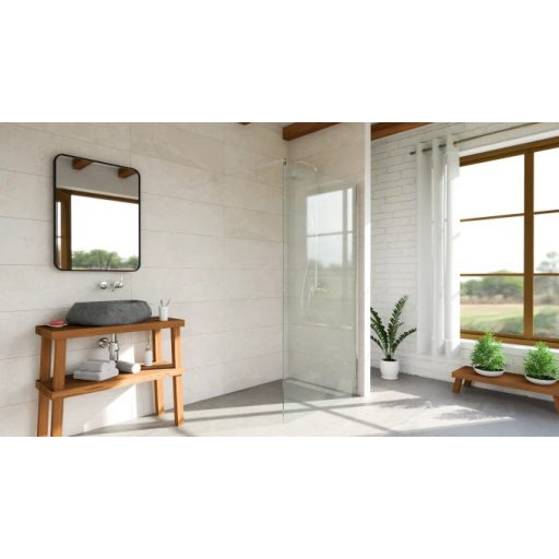 COPEN PROJECT Walk-in zuhanyfal 900x2000 mm, króm