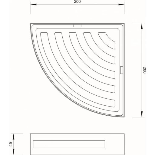  COPEN ROBUSTO DARK Sarokpolc,matt fekete