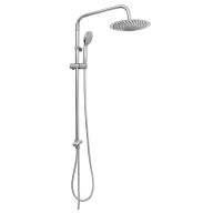   COPEN zuhanyoszlop készlet kerek esőztetővel, króm, Ø250 mm