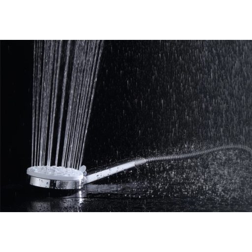COPEN Extra Széles Multi-Funkciós Kézi Zuhanyfej, 120 mm – 3 állítható vízsugár, Króm (C-05-5251)