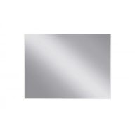   COPEN Ezüst alumínium keretes fürdőszobai tükör – 90x70 cm