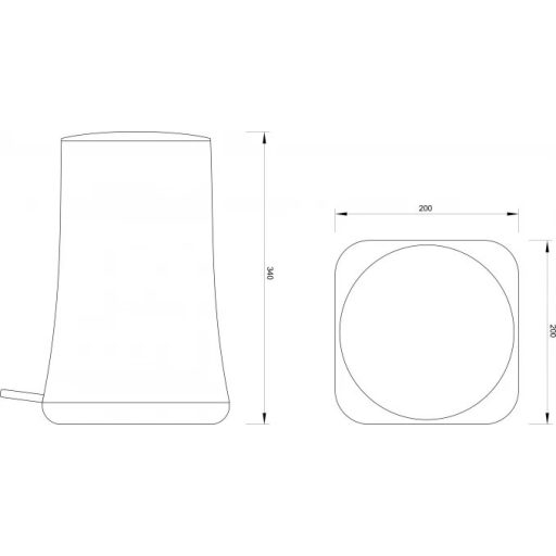 COPEN Pedálos szemetes, 5 L, műanyag, softclose fedéllel –fényes fekete