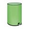 COPEN Pedálos szemetes 6 L, zöld, softclose fedéllel