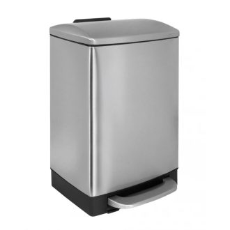   COPEN Pedálos szemetes, 12 L, téglalap alakú, softclose fedéllel