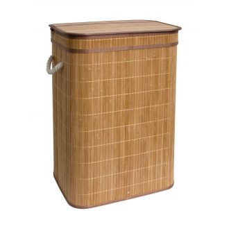  COPEN bambusz Szennyestartó kosár 420x330 mm, magasság 600 mm