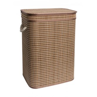   COPEN bambusz Szennyestartó kosár 420x330 mm, magasság 600 mm