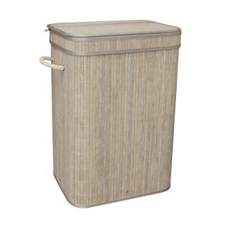   COPEN bambusz Szennyestartó kosár 420x330 mm, magasság 600 mm