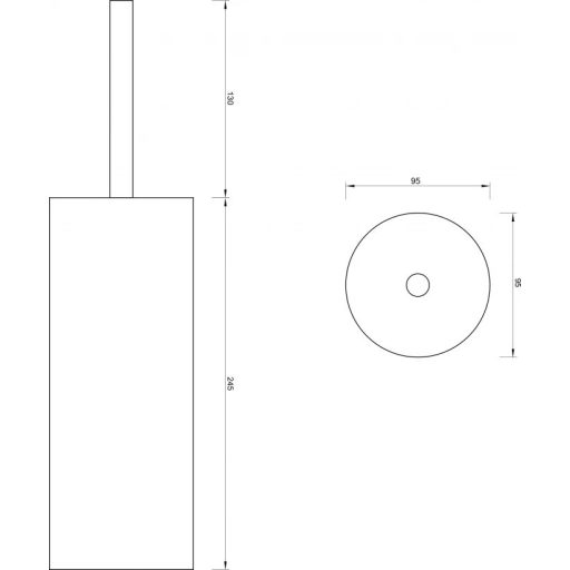 COPEN WC kefe 95x375 mm fehér