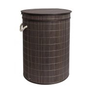   COPEN Szennyestartó kosár átmérő 40cm, magasság 60cm, bambusz