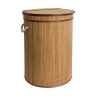   COPEN bambusz Szennyestartó kosár átmérő 400 mm, magasság 600 mm