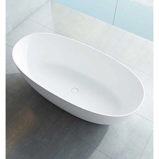 Copen Bette szabadon álló akril kád – 1700x750x550 mm, matt fehér