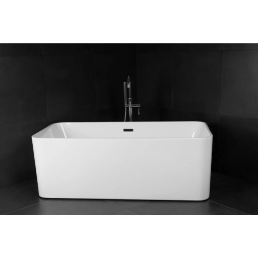 Copen Audrey szabadon álló akril kád – 1500x720x530 mm, fényes fehér