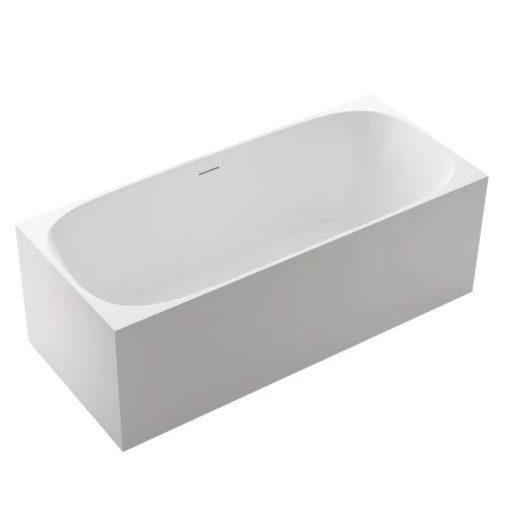 Copen Ingrid falhoz tolható szabadon álló akril kád – 1700x750x585 mm, fényes fehér