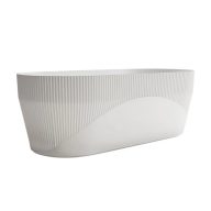   Copen Ginger szabadon álló akril kád – 1500x750x580 mm, matt fehér