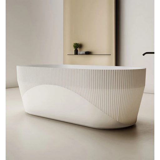 Copen Ginger szabadon álló akril kád – 1500x750x580 mm, matt fehér