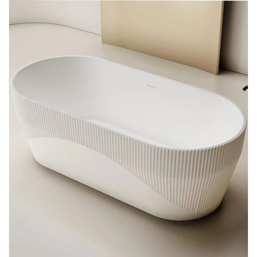 Copen Ginger szabadon álló akril kád – 1500x750x580 mm, matt fehér