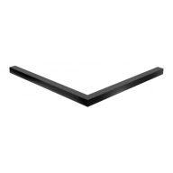   COPEN szögletes SMC zuhanytálca keret 80x80 cm, matt fekete