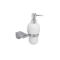   COPEN FUEGO fali szappanadagoló, kerámia, króm tartókonzollal
