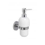   COPEN TORO fali folyékony szappanadagoló, kerámia, króm tartókonzollal
