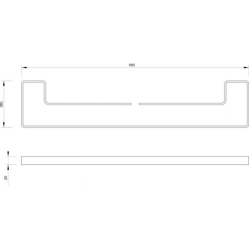 COPEN ELEGANTE Törölközőtartó , króm