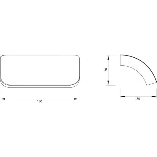 COPEN ELEGANTE WC-papír tartó fedéllel 130x70x80 mm króm