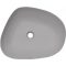 COPEN matt szürke aszimmetrikus pultra helyzhető dizájn mosdótál, 580x470x140 mm