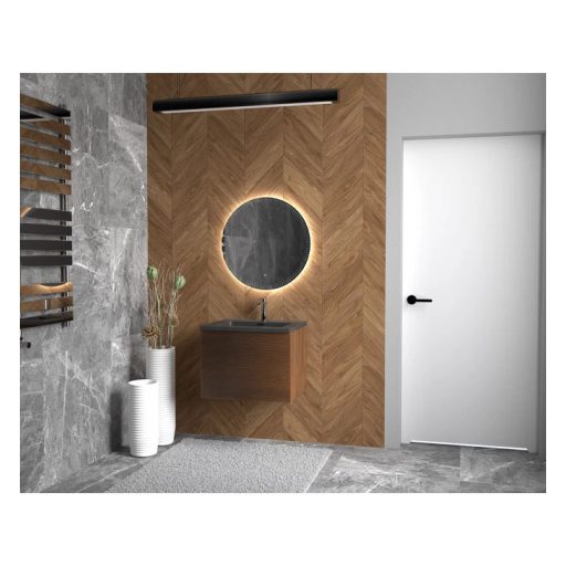 COPEN Lumber 60 cm Függesztett Fürdőszobaszekrény – Tölgy – Nedvességálló