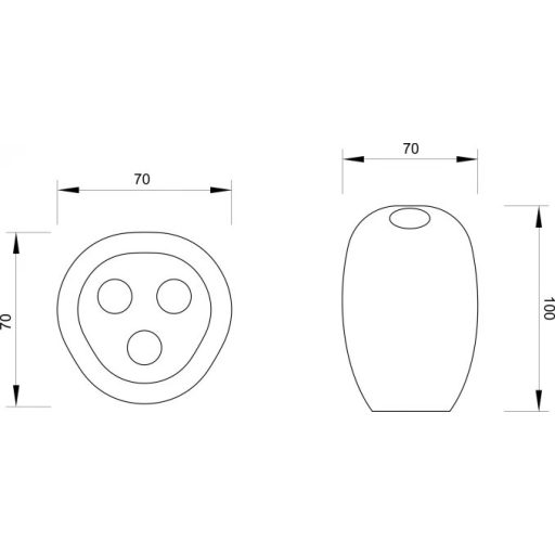 Minotti kőhatású kerámia bézs fogkefetartó, pultra helyezhető