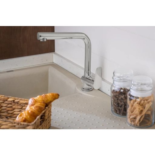 EMMEVI Beta New modern mosogató csaptelep, 260x215 mm, króm