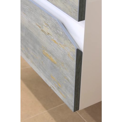 LineART D-600-12 Antik Kék mosdószekrény – 60 cm | Rusztikus, Nedvességálló