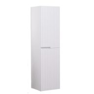   LineART DROP Bordázott fali szekrény – 38 cm | Matt Fehér, Nedvességálló