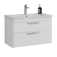   LineART EFES 60 cm Függesztett Mosdószekrény – Fényes Fehér – Nedvességálló